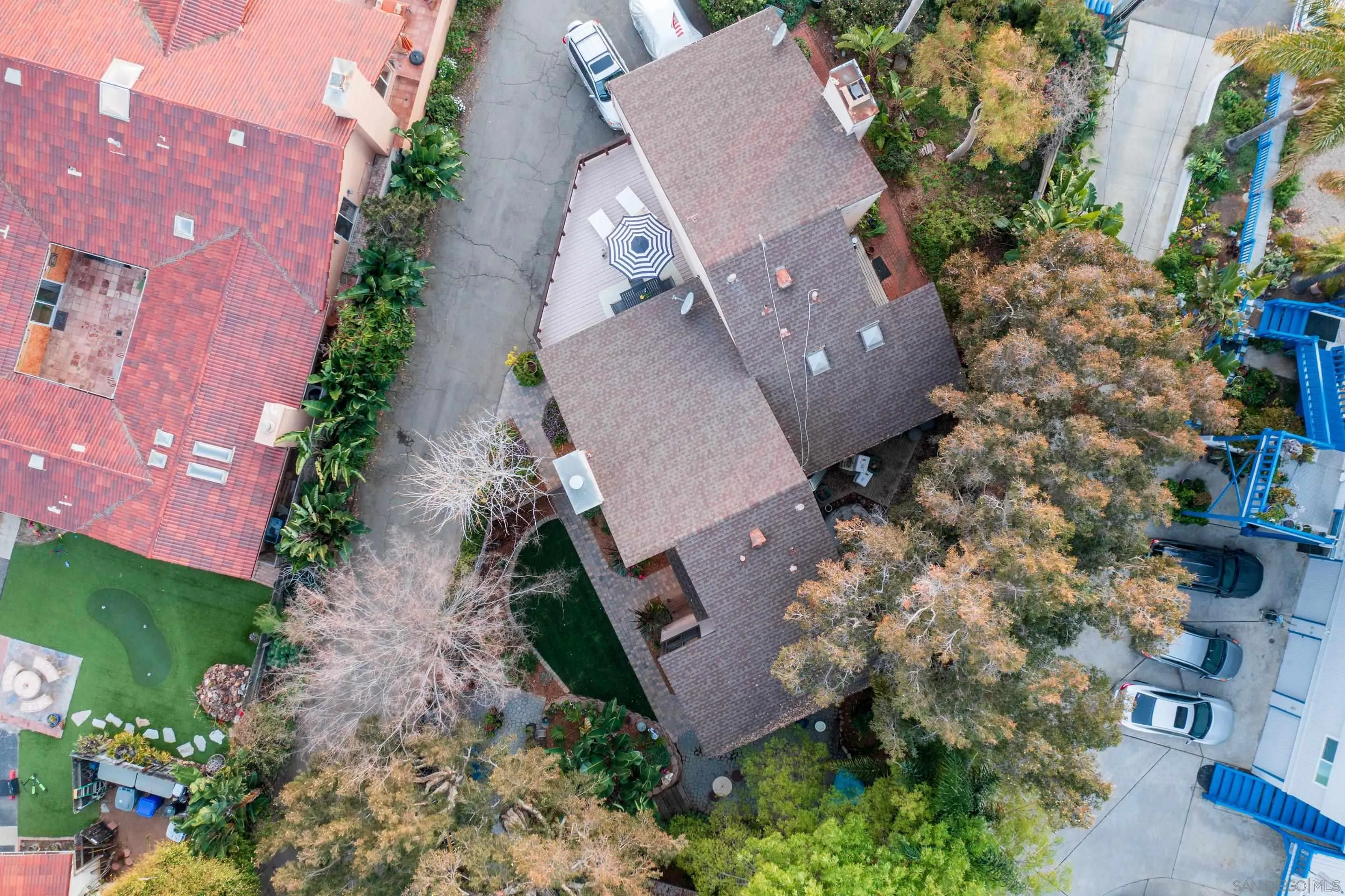 1557 Summit Avenue Cardiff, CA 92007 - Photo 4 of 28 an aerial view of house with yard