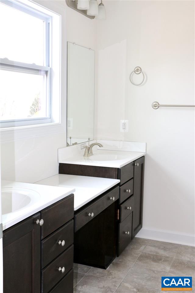 133 Junction Lane Charlottesville, VA 22902 - Photo 16 of 20 Master suite includes ensuite bath with double vanity, tile surround shower w/ frameless glass door.