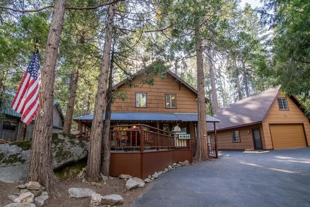 a front view of a house with balcony