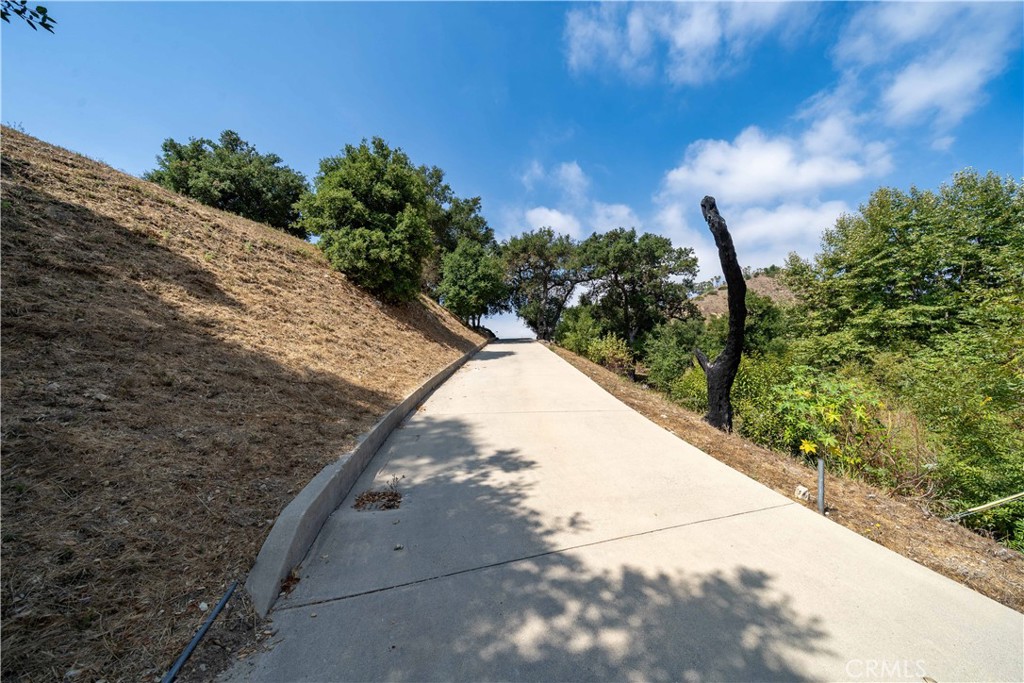 5767 Latigo Canyon Road Malibu, CA 90265 - Photo 38 of 54 Partial view of Private, paved driveway entrance