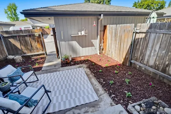 a view of outdoor space with porch
