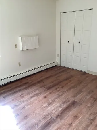 a utility room with cabinets