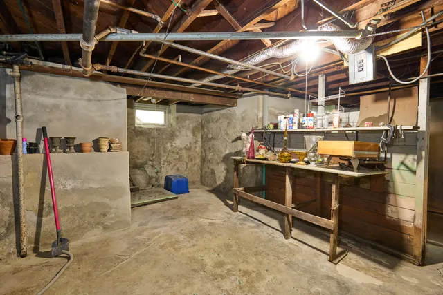 a view of under construction room and staircase