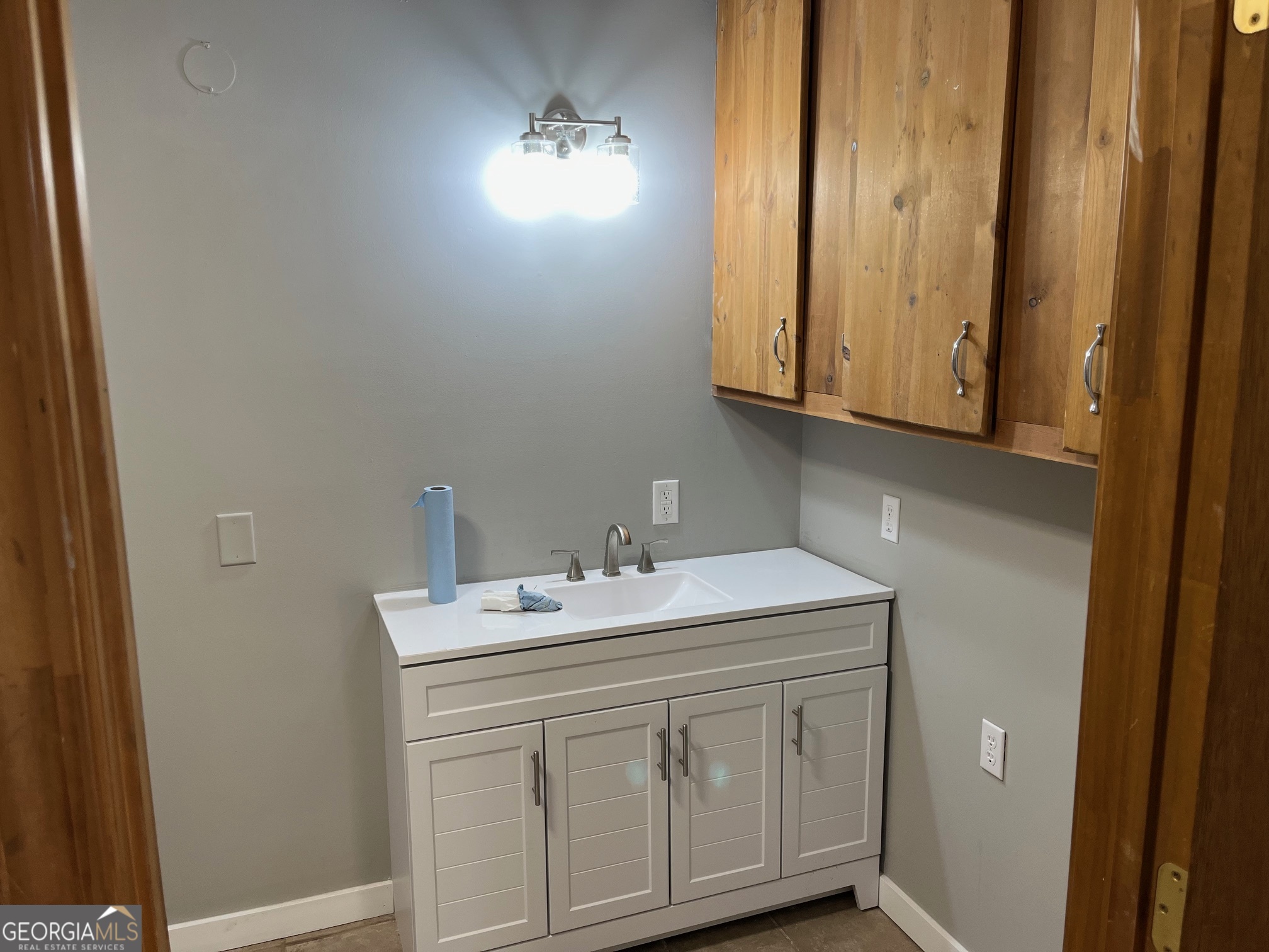 200 Cheatham Drive Athens, GA 30606 - Photo 12 of 36 a bathroom with a sink vanity and mirror