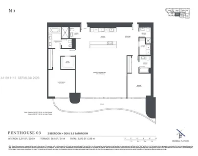 $3,245,000 | 1000 Brickell Plaza, Unit PH5403, Miami, FL 33131