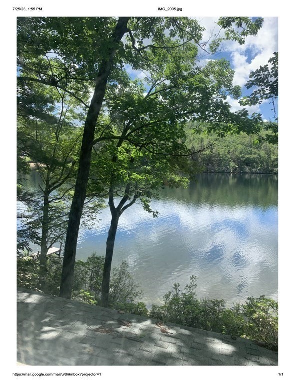 46 Dusty Road Erving, MA 01344 - Photo 11 of 14 a view of lake from under an umbrella