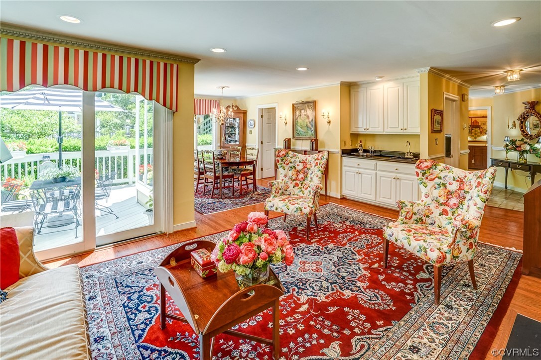 3113 Stony Point Road, Unit UE Richmond, VA 23235 - Photo 15 of 48 a living room filled with furniture and a floor to ceiling window