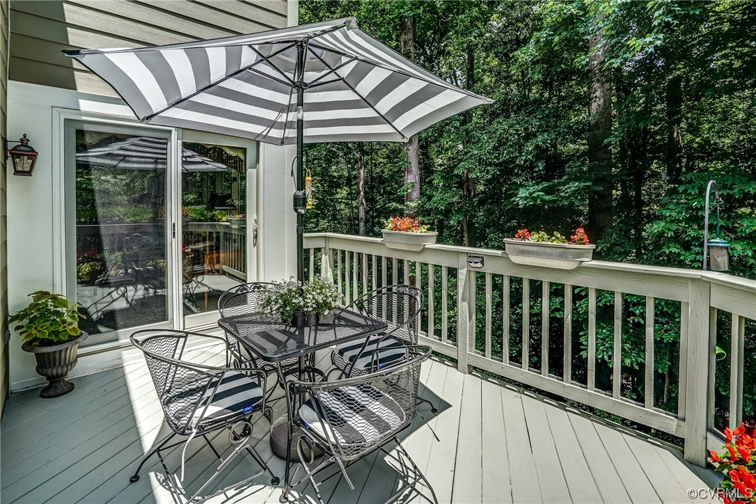 3113 Stony Point Road, Unit UE Richmond, VA 23235 - Photo 46 of 48 a view of a patio on the roof deck