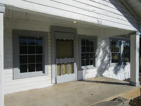 a view of a entryway door
