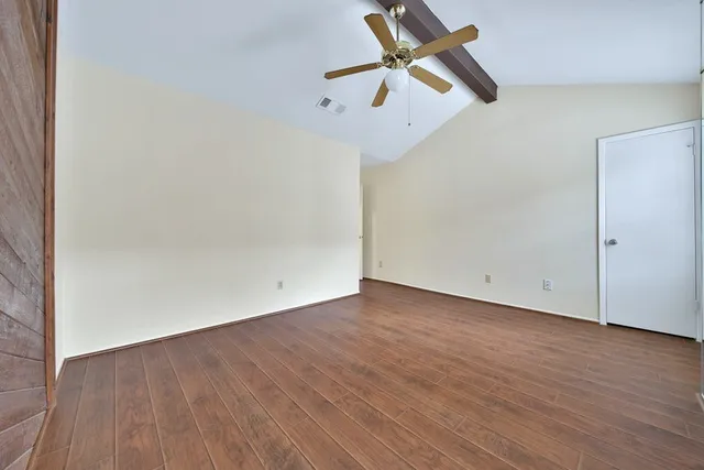 wooden floor in an empty room