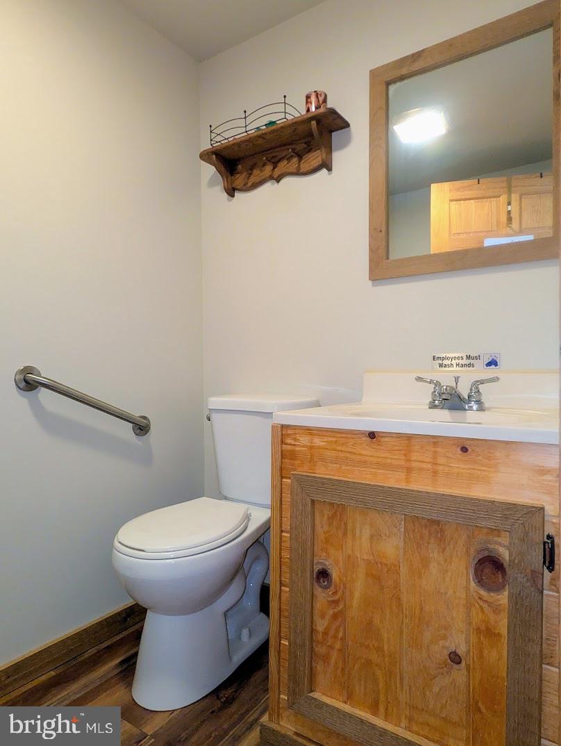 1030 Sandy Run Road Hopewell, PA 16650 - Photo 11 of 28 a bathroom with a toilet and a sink