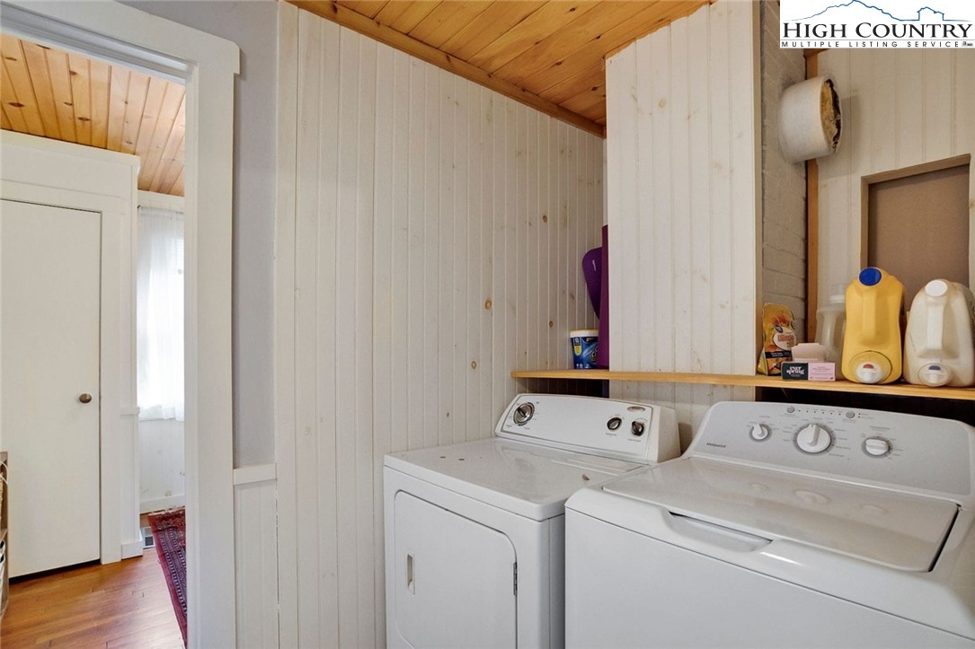 1670 Highway 194 Boone, NC 28607 - Photo 15 of 30 a utility room with dryer and washer