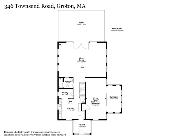 $529,000 | 346 Townsend Road, Groton, MA 01450
