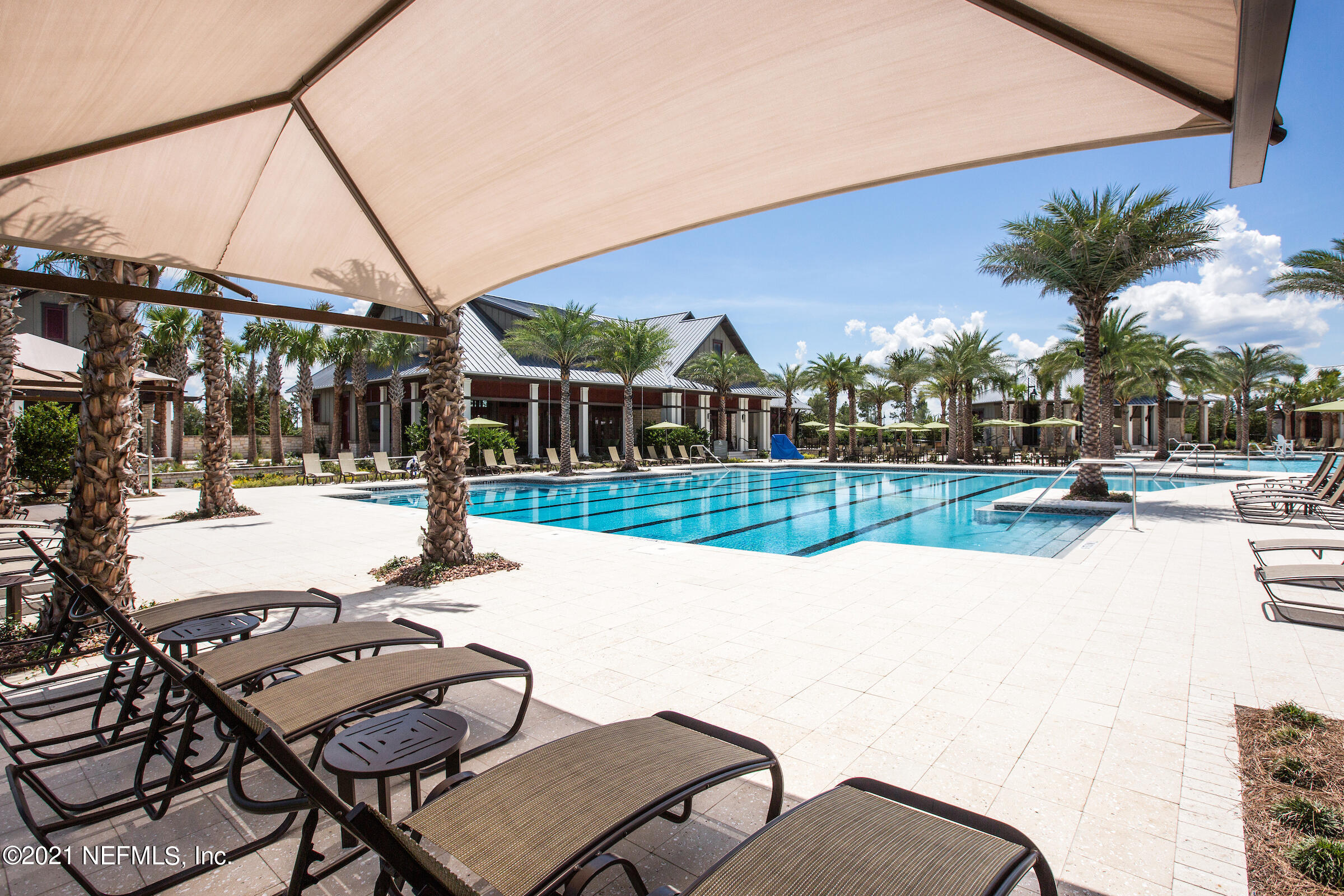 1035 Windley Drive St. Augustine, FL 32092 - Photo 37 of 69 a view of a swimming pool with a patio