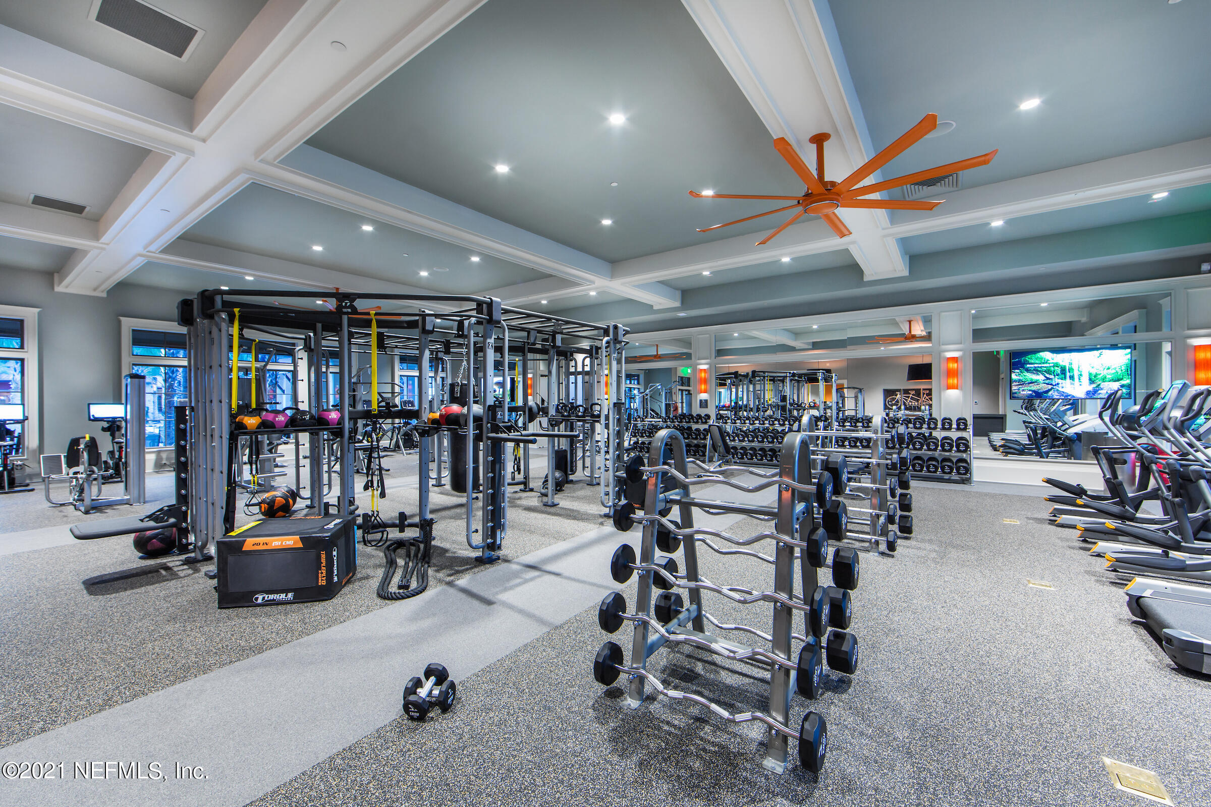 1035 Windley Drive St. Augustine, FL 32092 - Photo 4 of 69 a view of a room with gym equipment