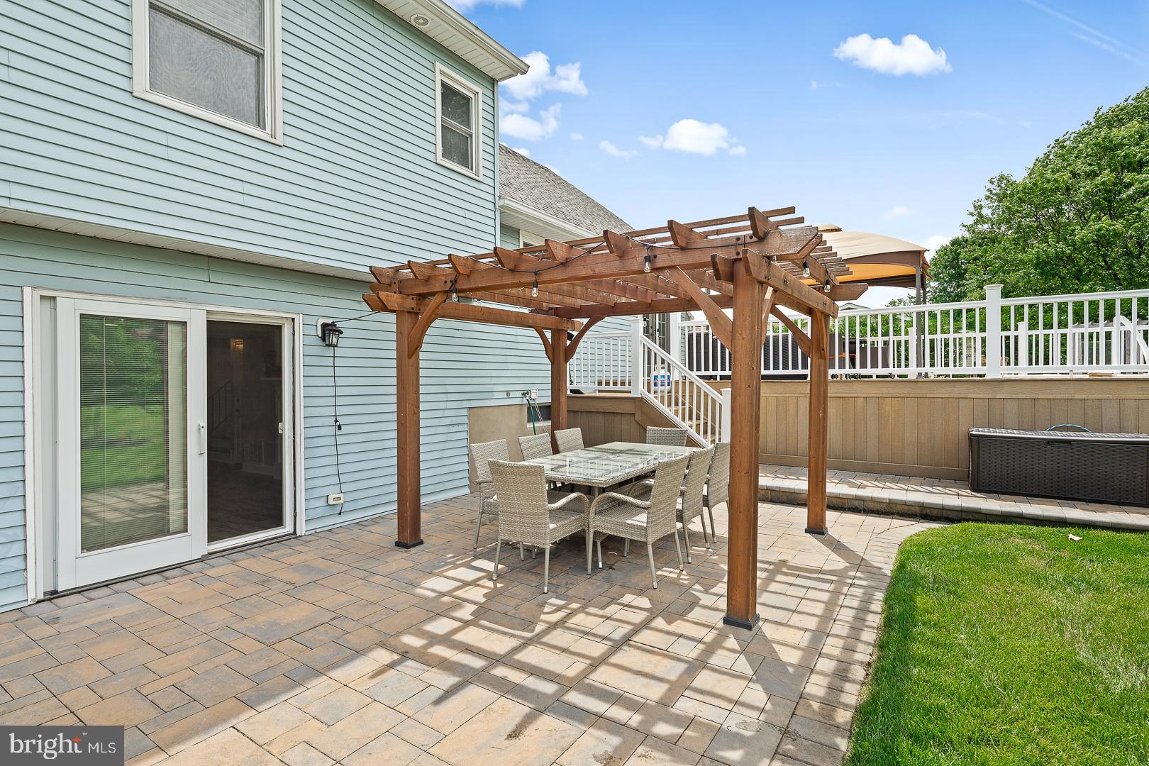 8 Valley Road Hamilton, NJ 08690 - Photo 26 of 31 a view of a patio with a table and chairs