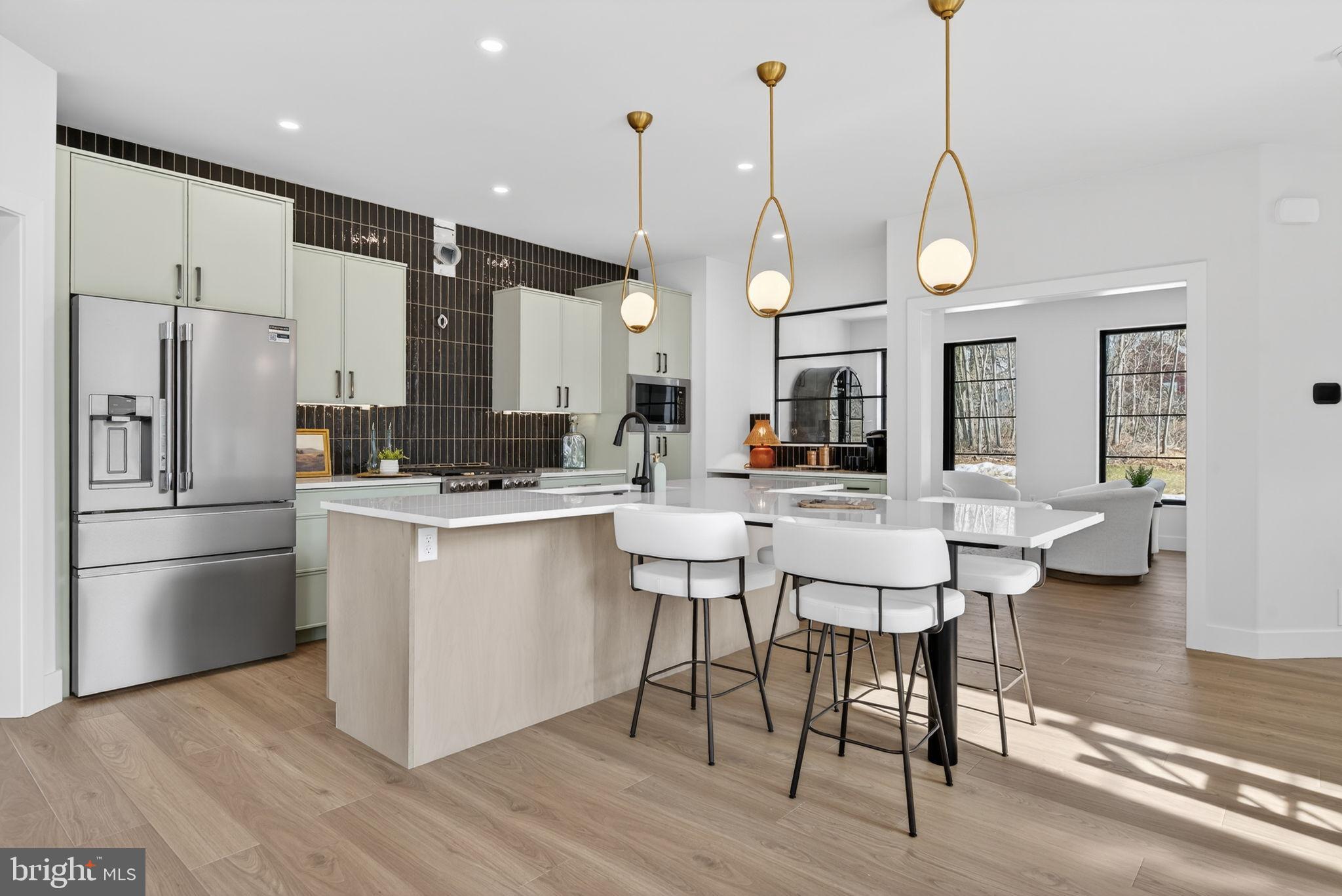 Anvil Model Lot #4 Anvil Model, Unit 4 Womelsdorf, PA 19567 - Photo 11 of 68 Modern kitchen with sleek design elements.