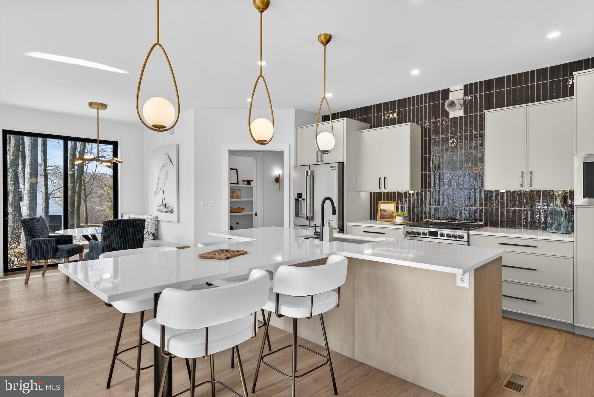 Anvil Model Lot #4 Anvil Model, Unit 4 Womelsdorf, PA 19567 - Photo 14 of 68 Modern kitchen with sleek design elements.