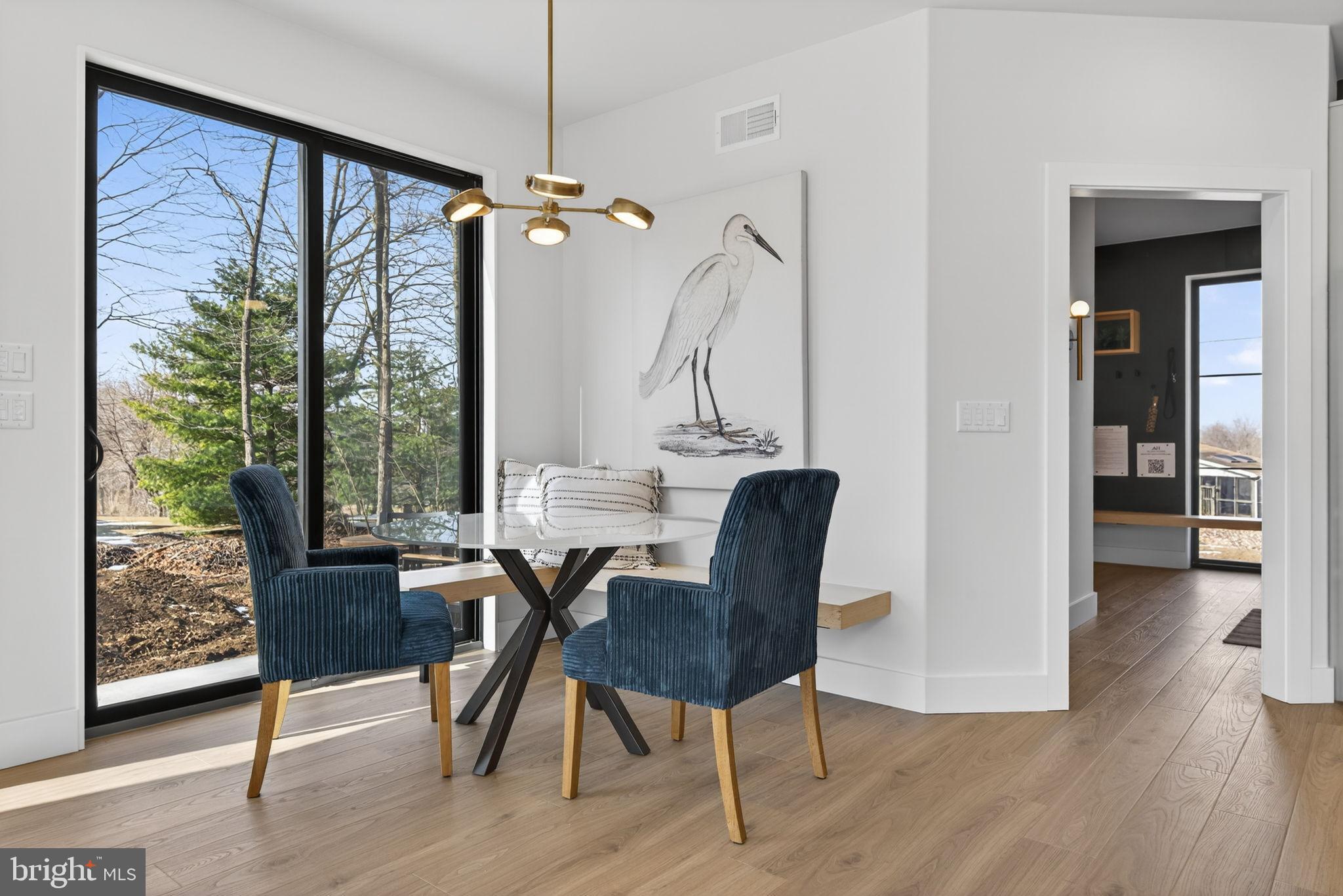 Anvil Model Lot #4 Anvil Model, Unit 4 Womelsdorf, PA 19567 - Photo 27 of 68 Modern dining nook with serene views.