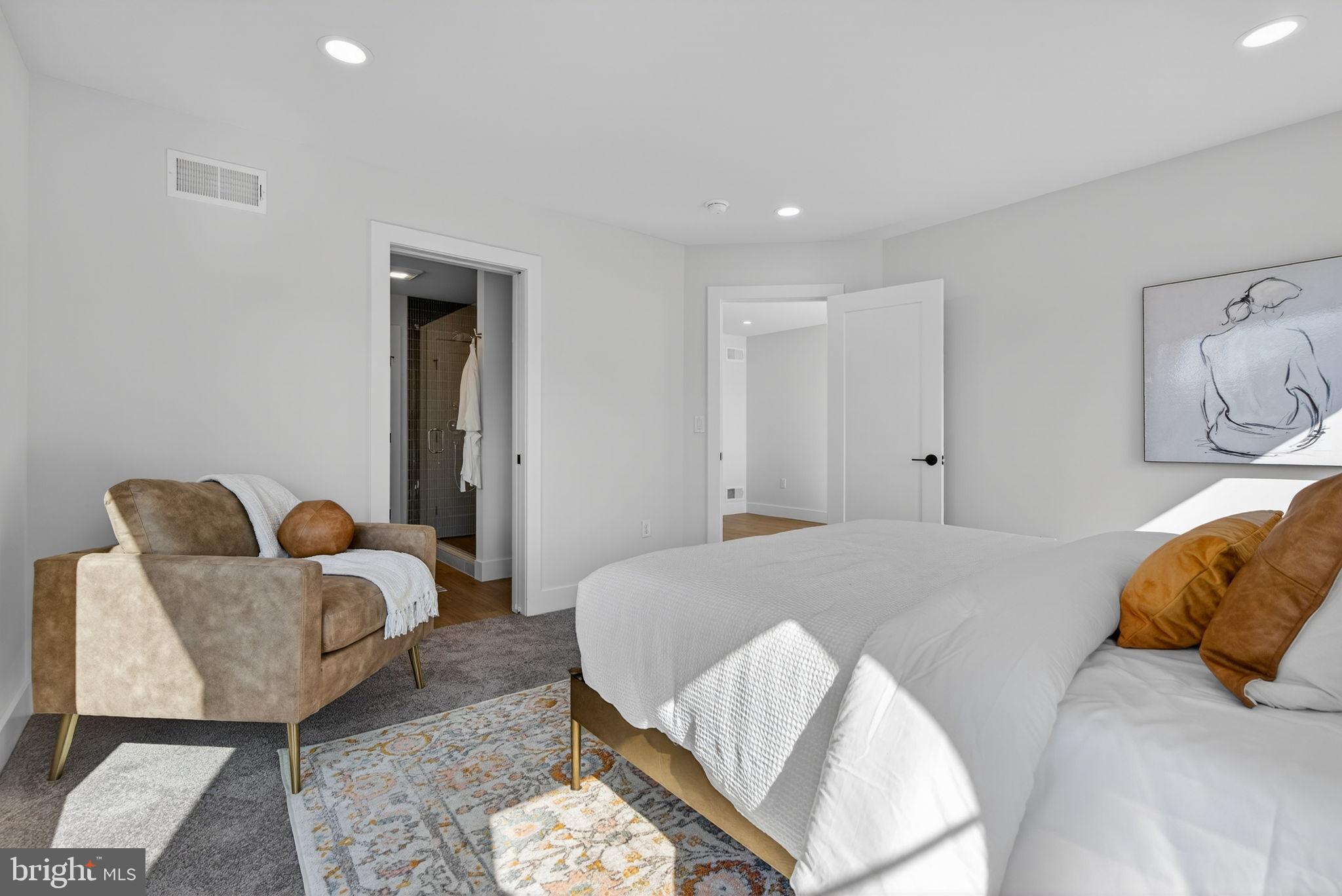 Anvil Model Lot #4 Anvil Model, Unit 4 Womelsdorf, PA 19567 - Photo 46 of 68 Bright and airy modern bedroom retreat.