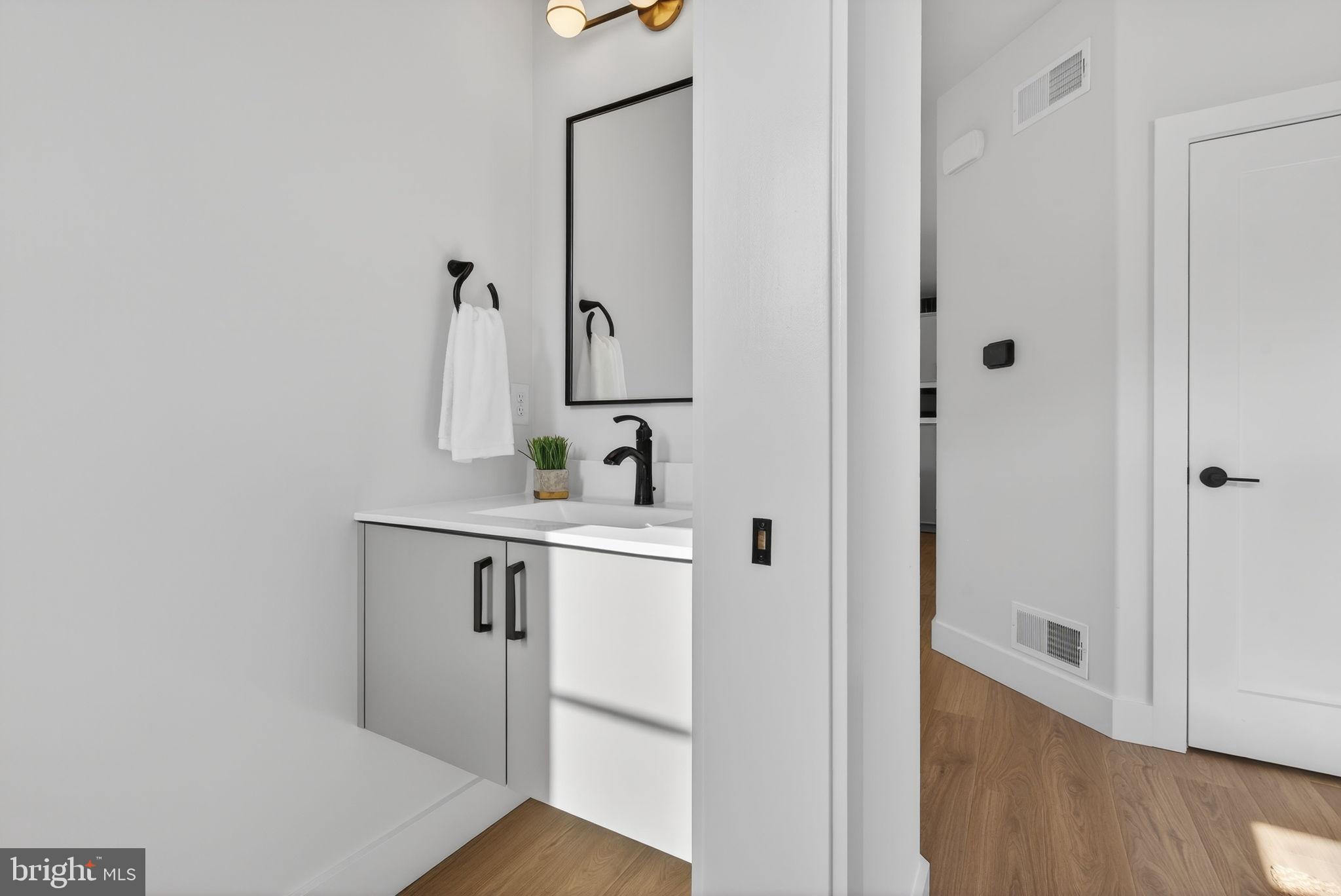 Anvil Model Lot #4 Anvil Model, Unit 4 Womelsdorf, PA 19567 - Photo 9 of 68 Sleek modern bathroom with elegant finishes.