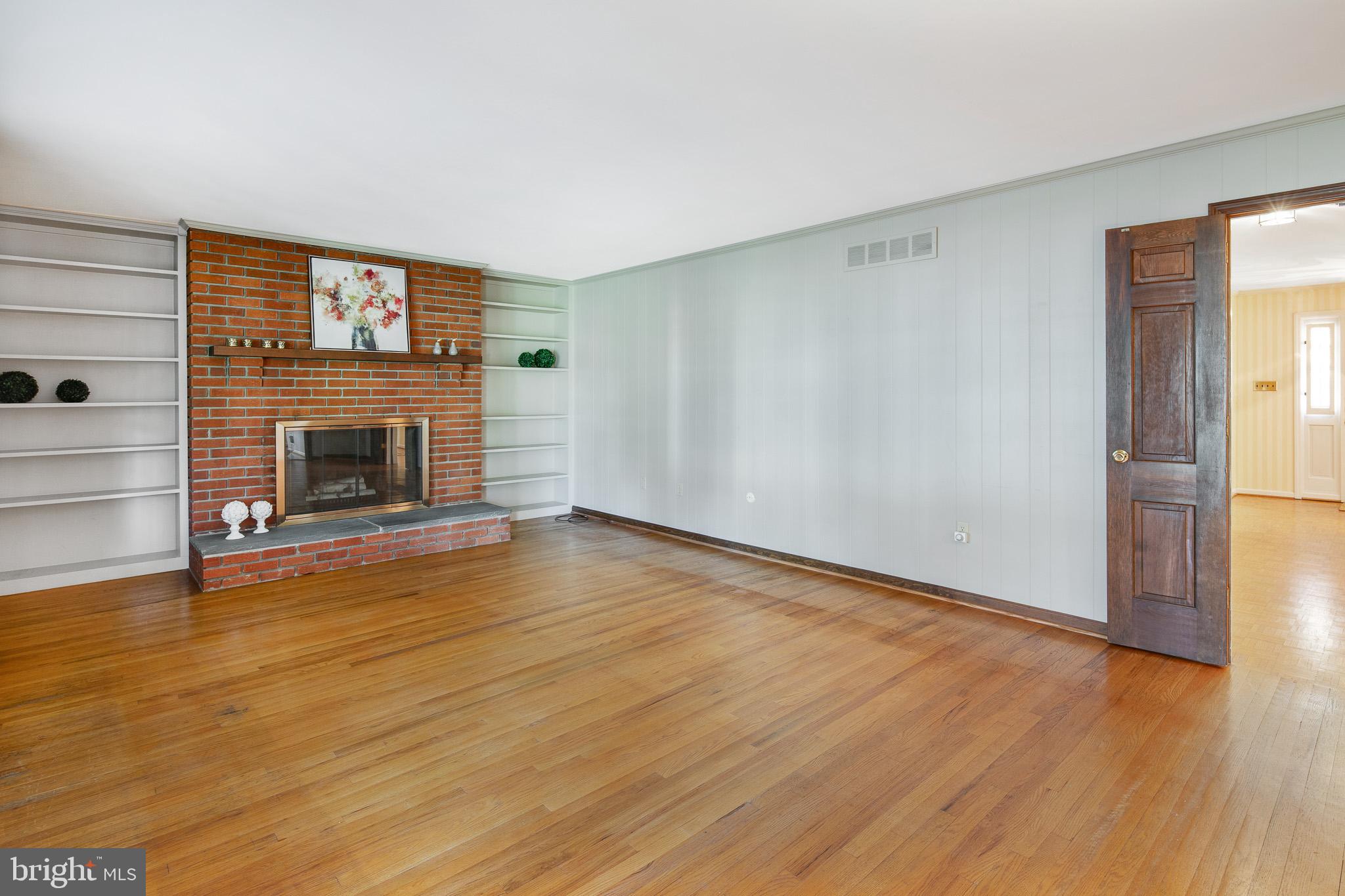 Wood Burning Fireplace