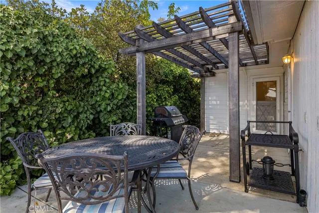 a view of a lake with outside space