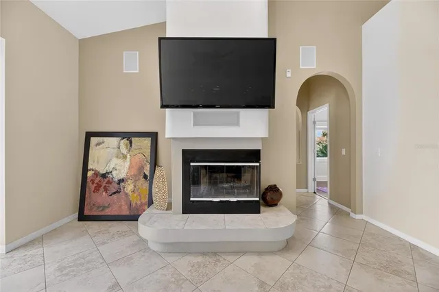 a view of livingroom with furniture and window