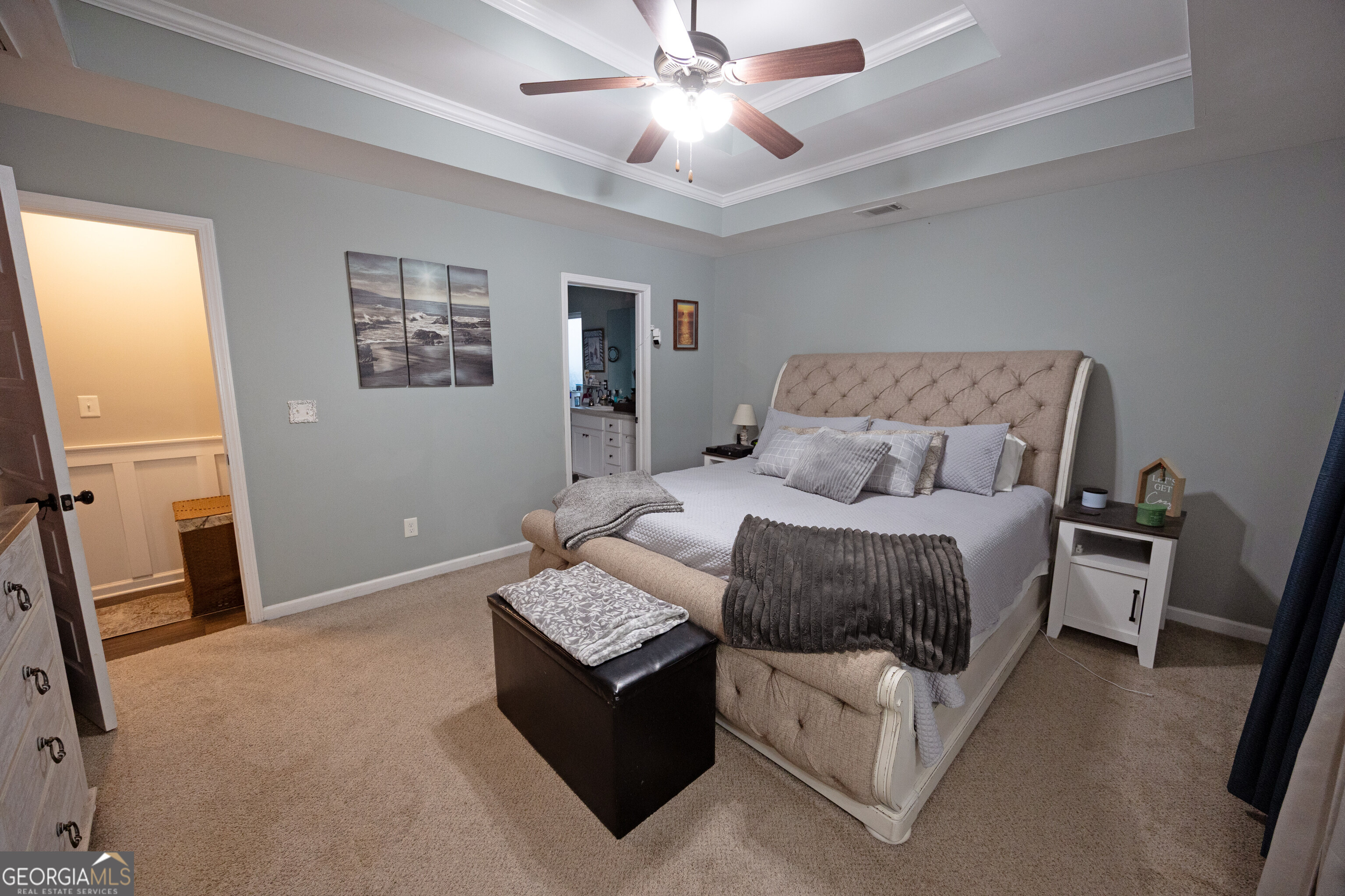 104 Savannah Way Milner, GA 30257 - Photo 21 of 27 a living room with furniture and a flat screen tv