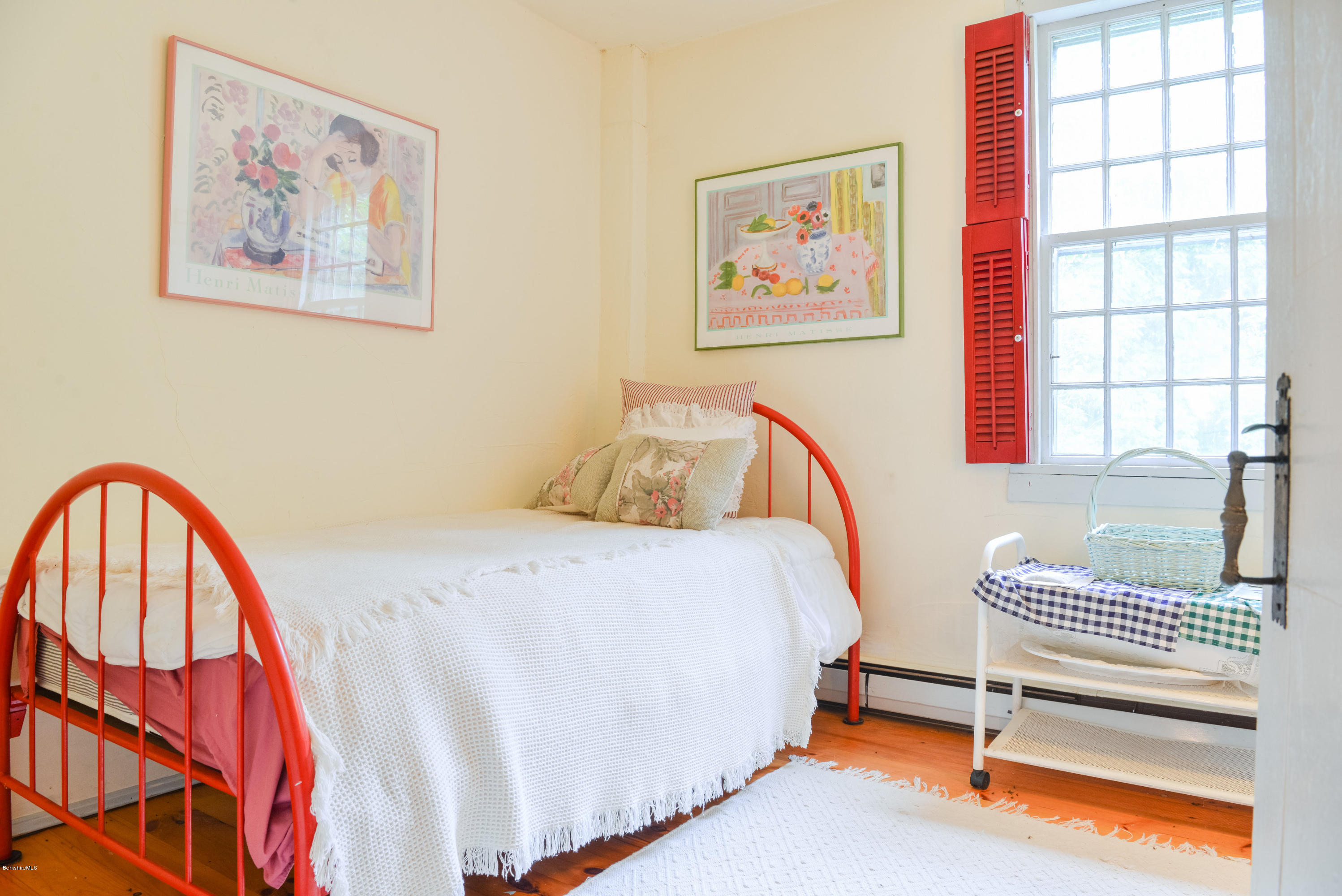 191 North Beech Plain Road Sandisfield, MA 01255 - Photo 20 of 54 a bedroom with a bed and a painting on the wall