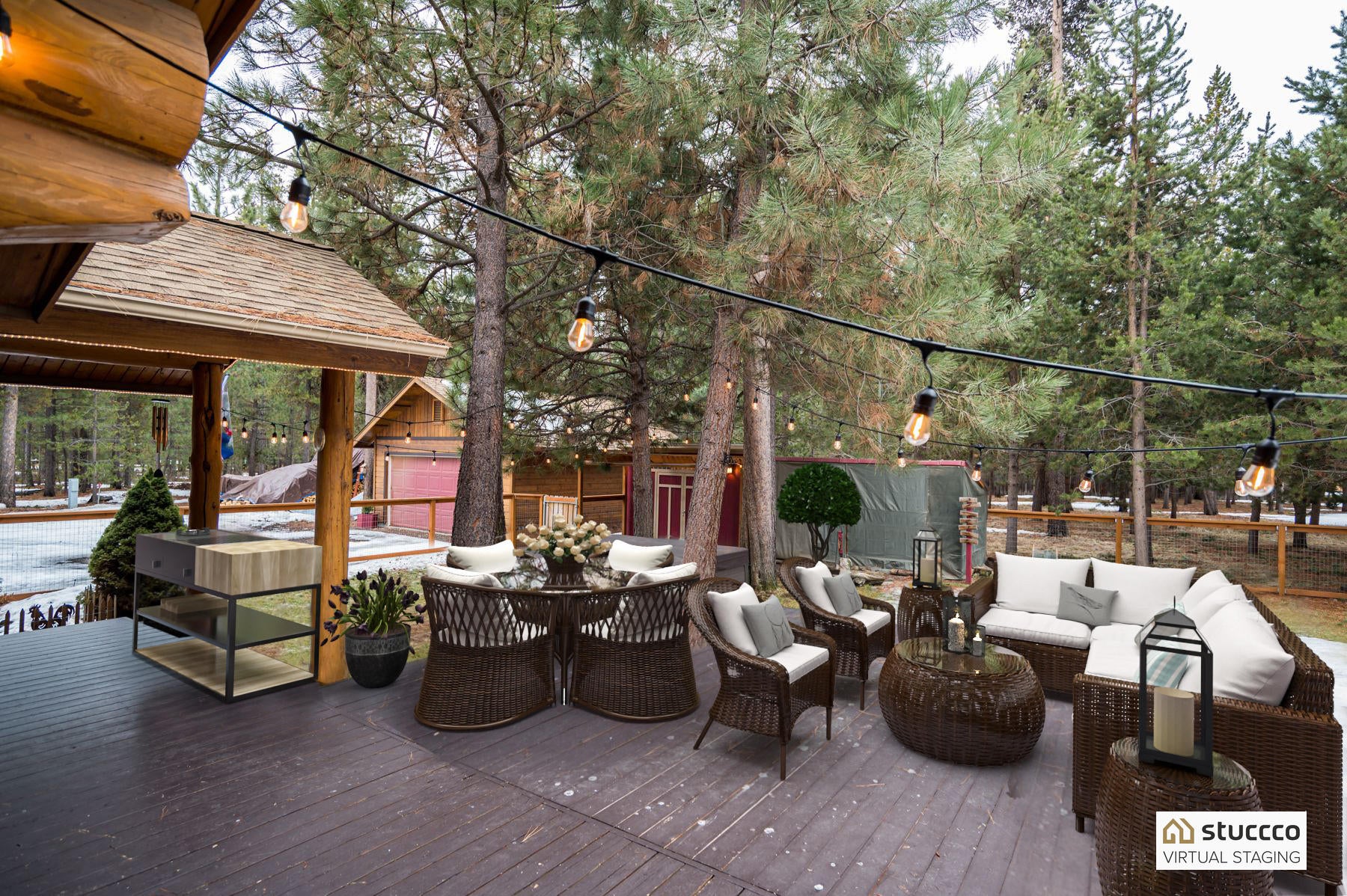 56716 Spring River Loop Bend, OR 97707 - Photo 31 of 52 *The deck furniture in this photo has been virtually staged by Stuccco.com