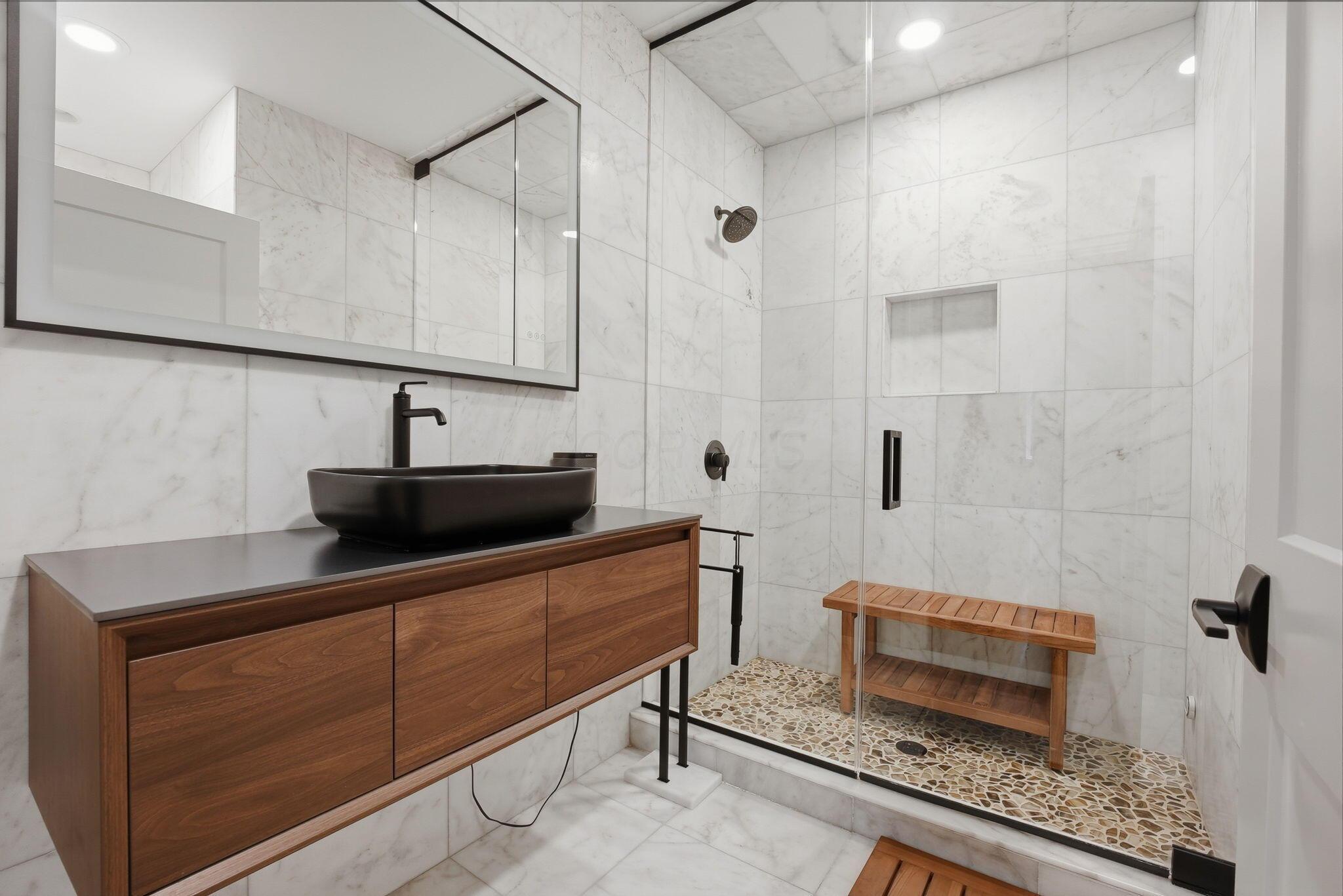 10122 Concord Road Dublin, OH 43017 - Photo 83 of 119 Lower Level Full Bath w/ Steam Shower
