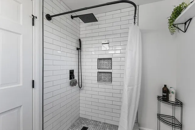 a view of a room with furniture