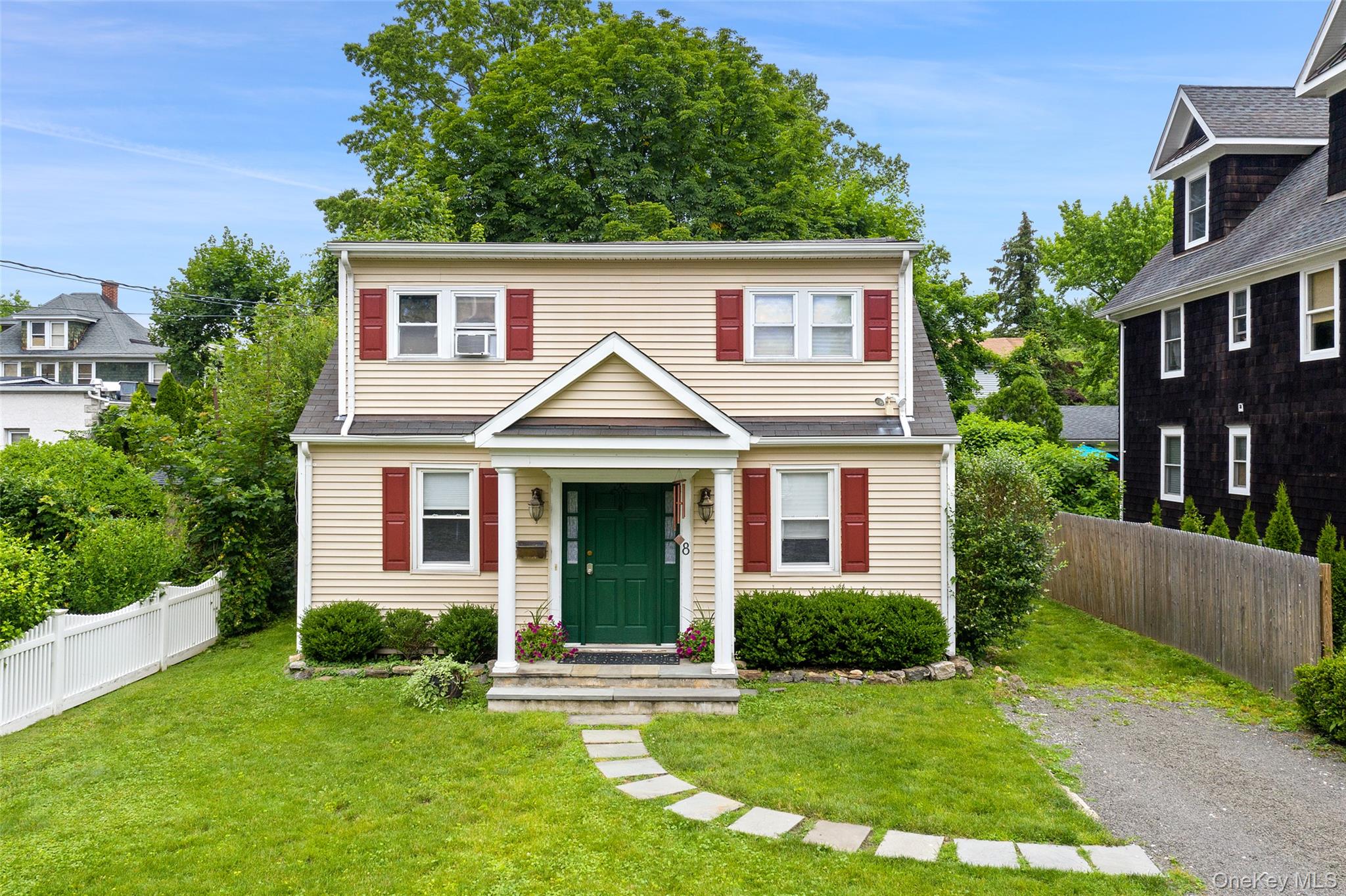 8 Goldwin Street Rye, NY 10580 - Photo 21 of 25 a view of a house with a yard