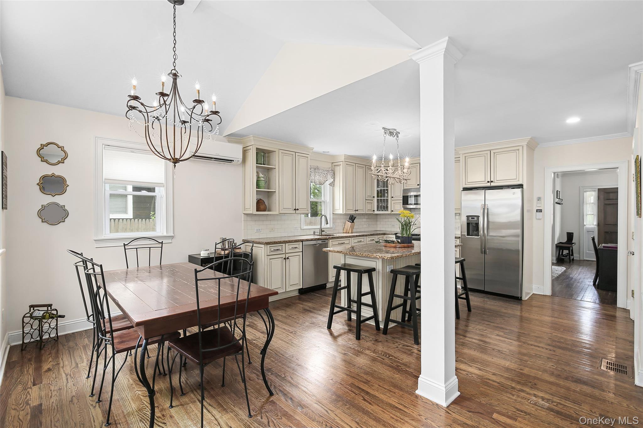8 Goldwin Street Rye, NY 10580 - Photo 7 of 25 a view of a dining room with furniture and wooden floor