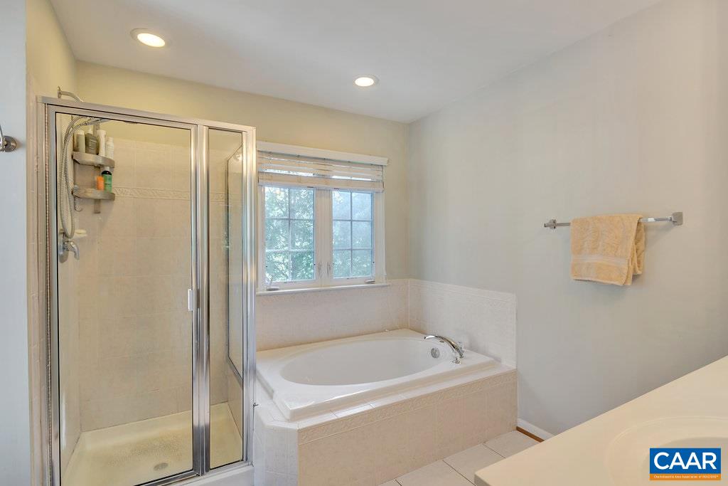 831 Rainier Road Charlottesville, VA 22903 - Photo 19 of 28 a bathroom with a tub a sink and a shower