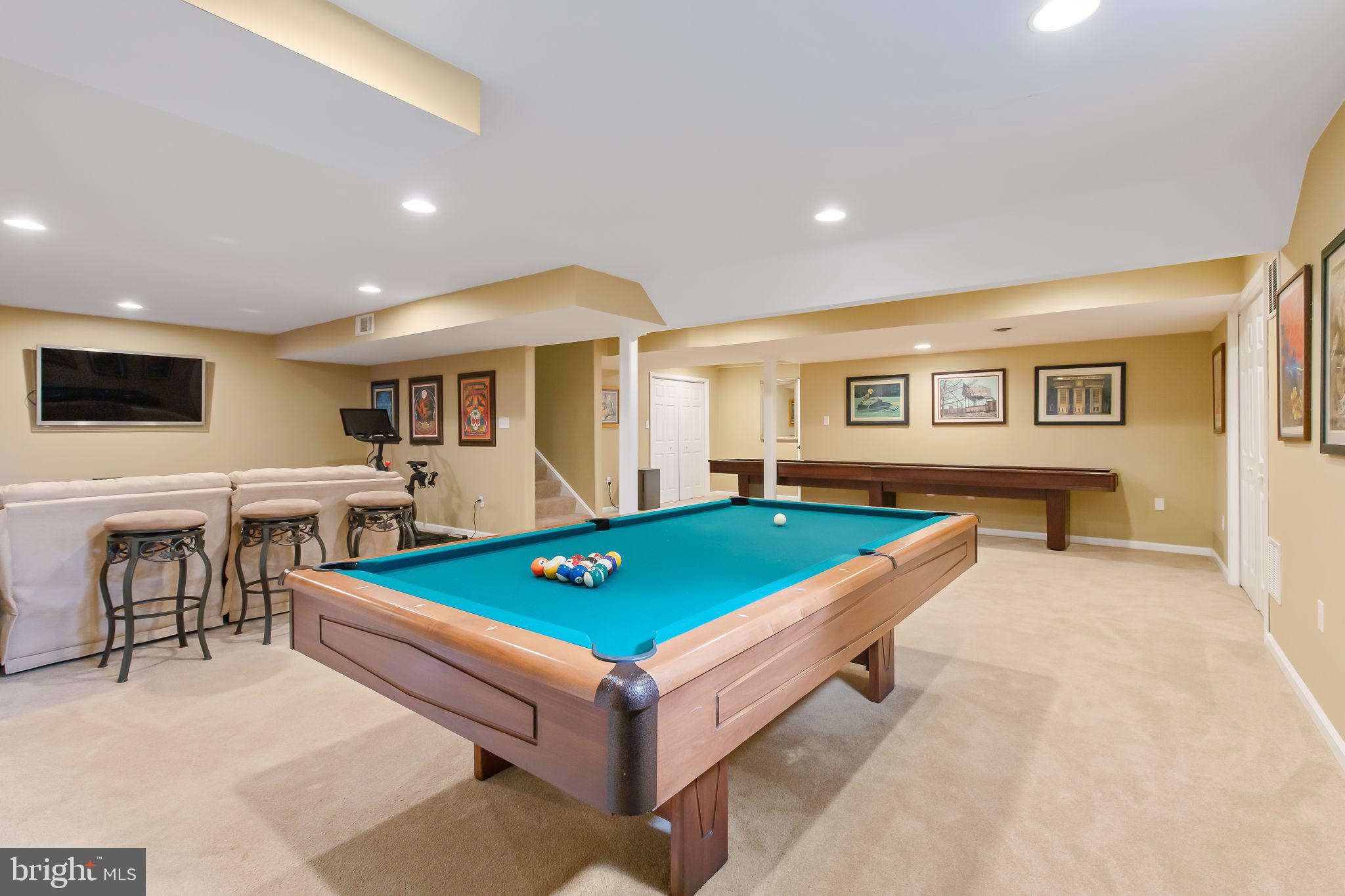810 Woodfield Drive Lititz, PA 17543 - Photo 35 of 49 a living room with furniture pool table and a table