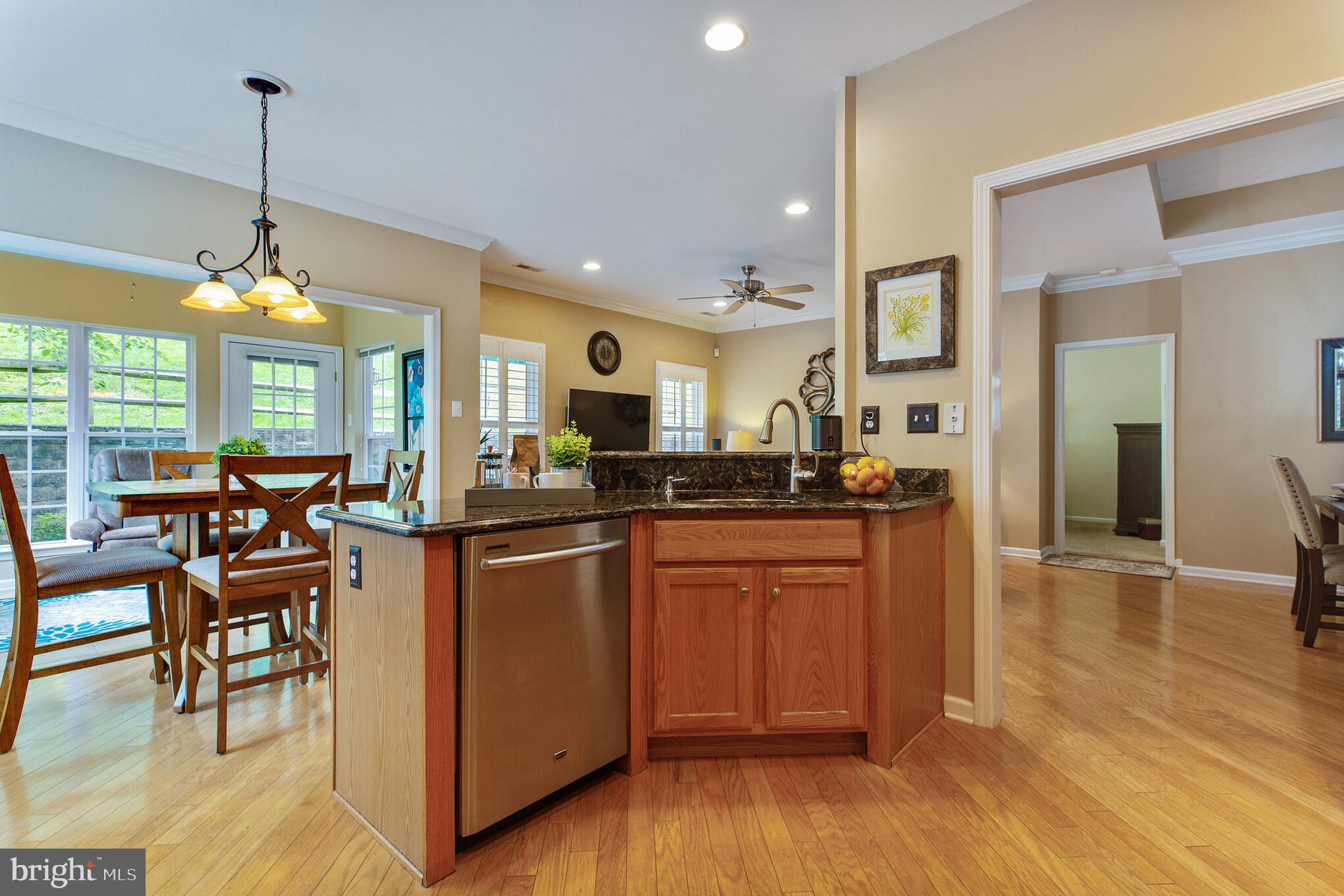 3 Brentwood Road Boothwyn, PA 19061 - Photo 12 of 30 Kitchen overlooking Breakfast Room & Living Room