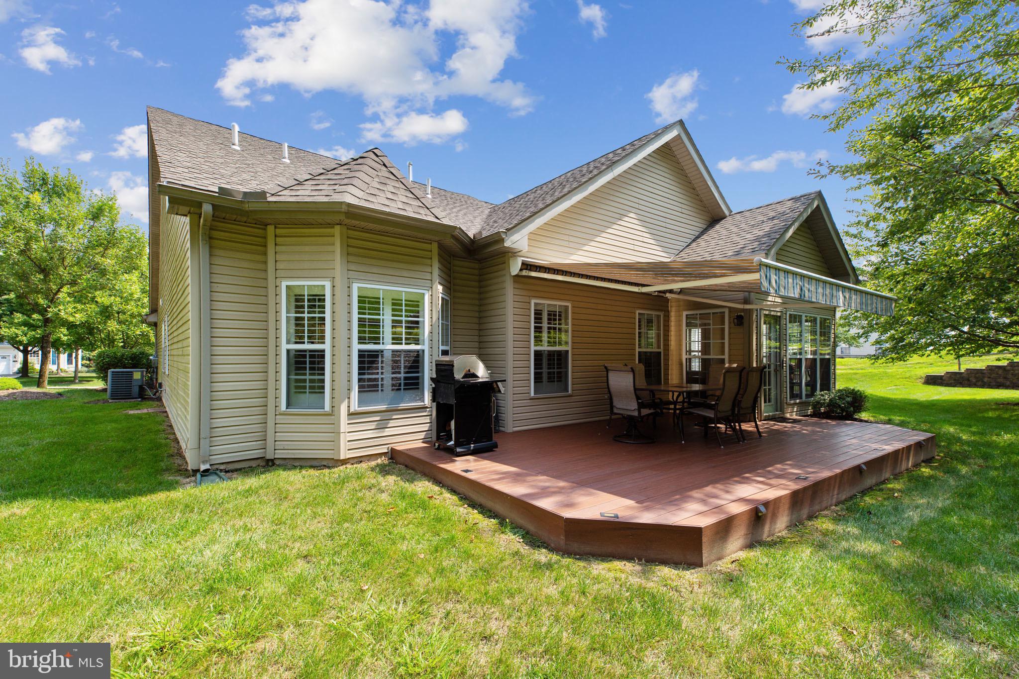 3 Brentwood Road Boothwyn, PA 19061 - Photo 22 of 30 Exterior Back with large Trex Deck