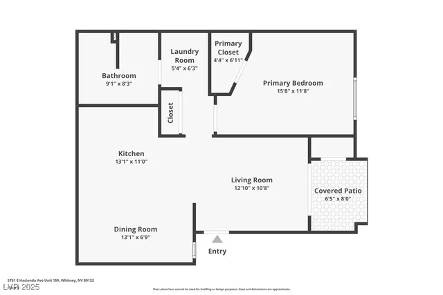 $184,990 | 5751 East Hacienda Avenue, Unit 159, Las Vegas, NV 89122