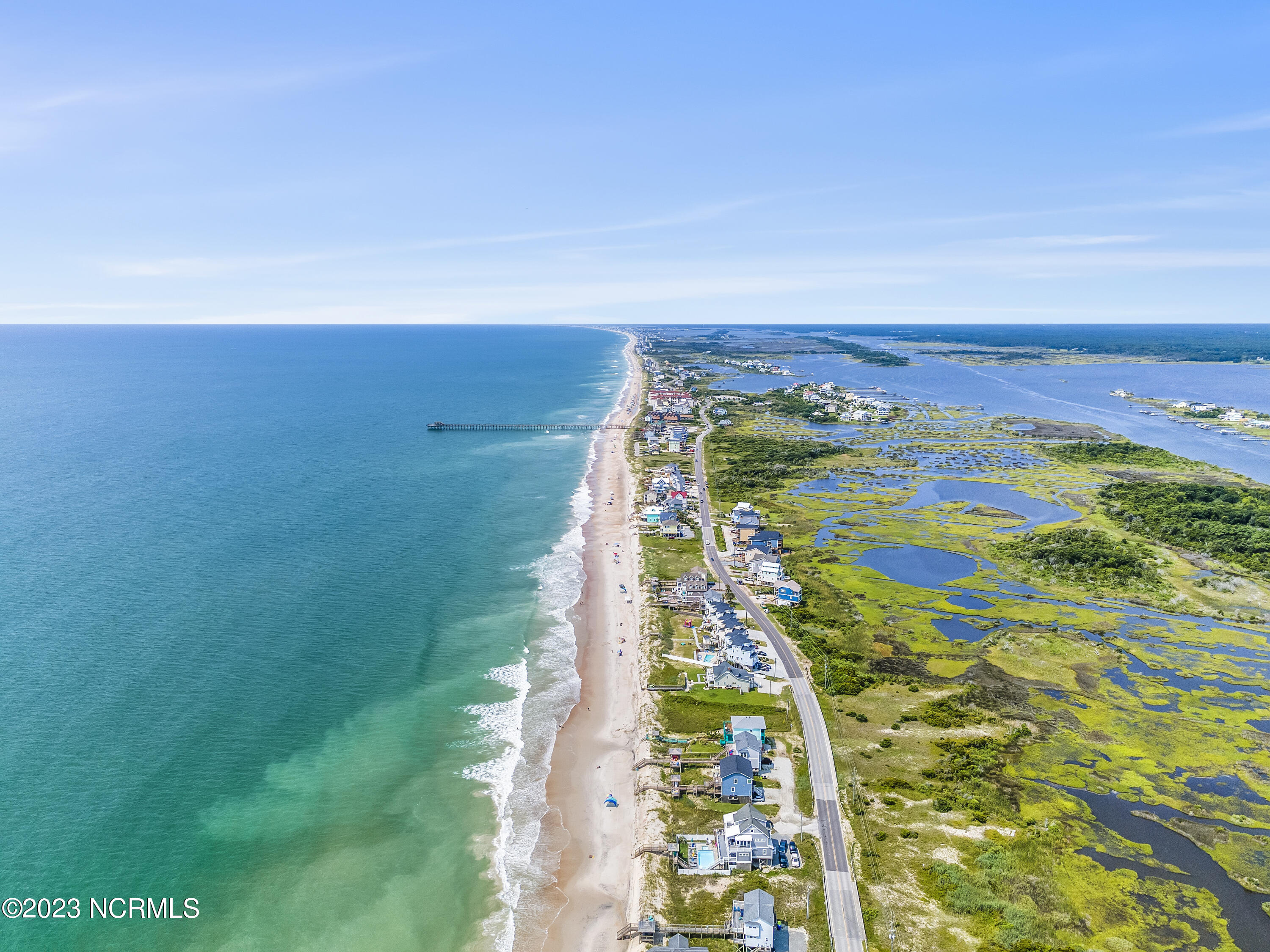Lot 28 New River Inlet Road North Topsail Beach, NC 28460 - Photo 22 of 37 Drone Aerial