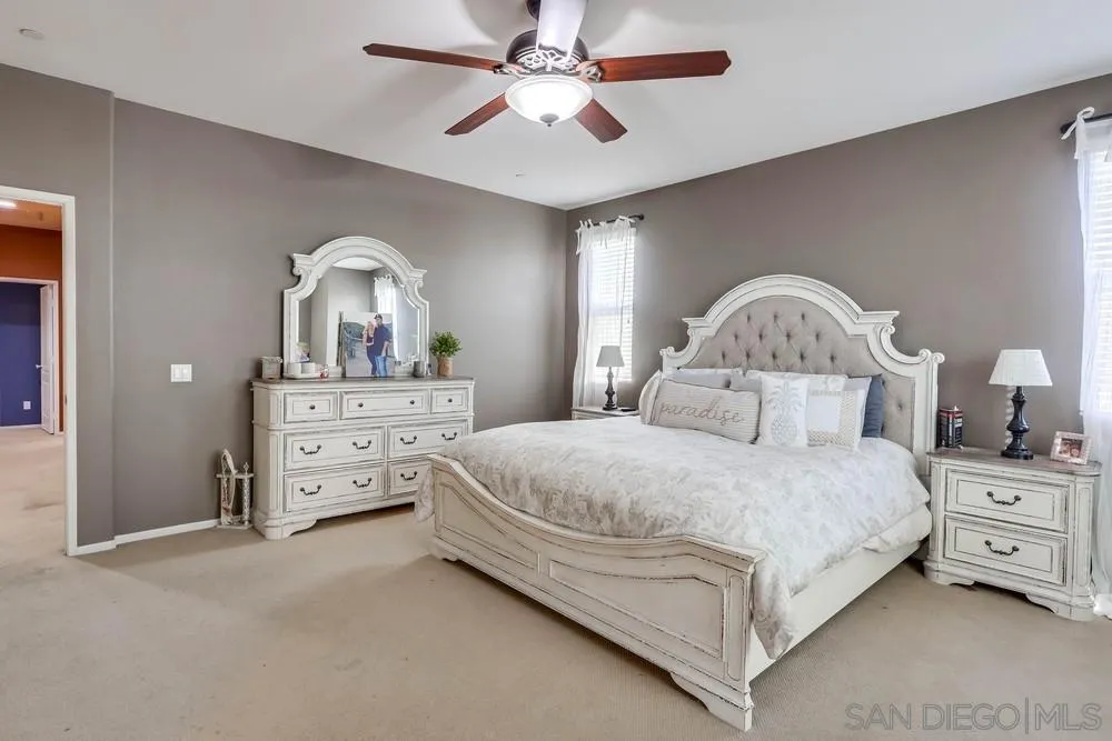 10005 Day Creek Trail Santee, CA 92071 - Photo 28 of 45 a bedroom with a bed and a dresser