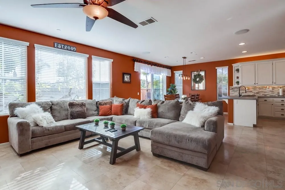 10005 Day Creek Trail Santee, CA 92071 - Photo 8 of 45 a living room with furniture and a large window