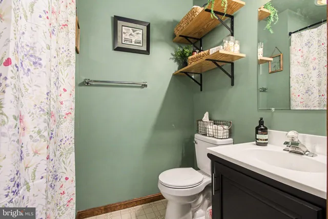 a bathroom with a sink and toilet