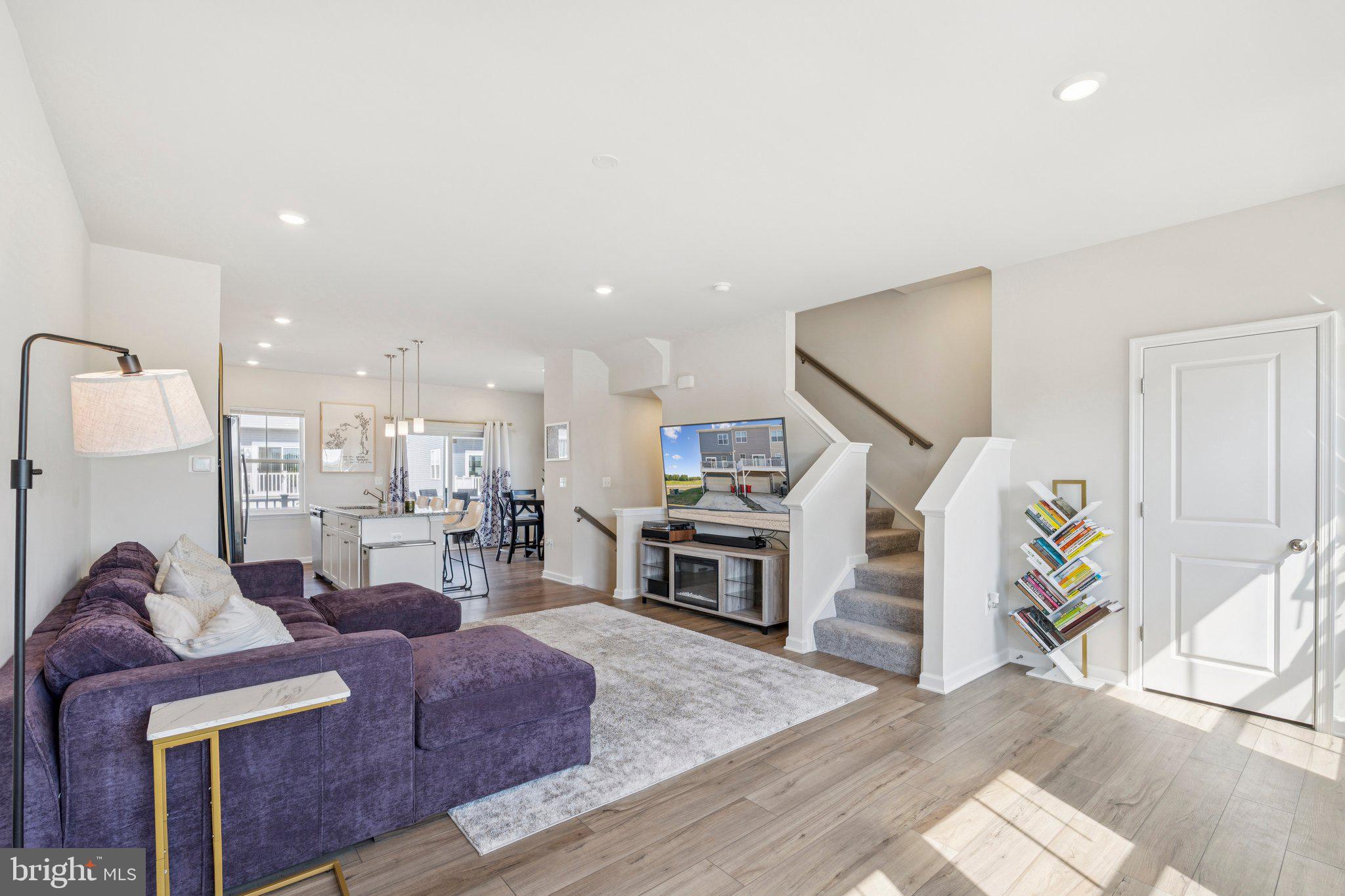 79 Swan Fld Avenue Ranson, WV 25438 - Photo 10 of 22 a living room with furniture and kitchen view