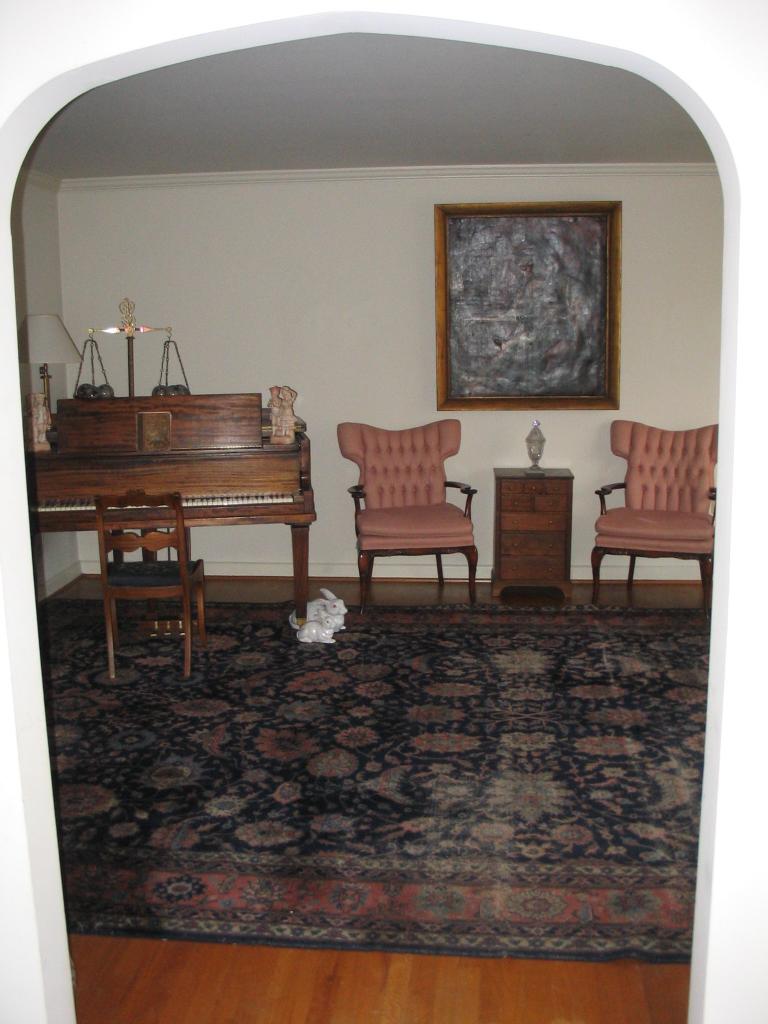 Archway into Formal Living Room