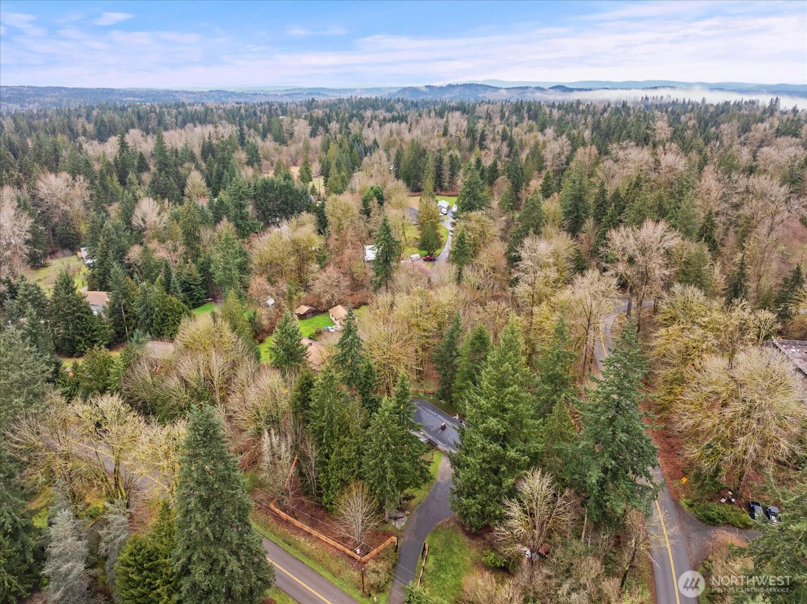13425 North Echo Lake Road Snohomish, WA 98296 - Photo 36 of 39 a view of a city with lots of trees