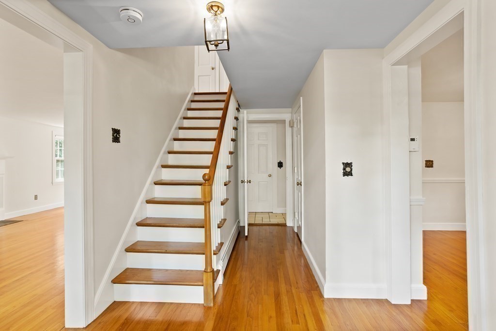 2 Jefferson Drive Acton, MA 01720 - Photo 20 of 38 a view of a hallway with wooden floor and entryway