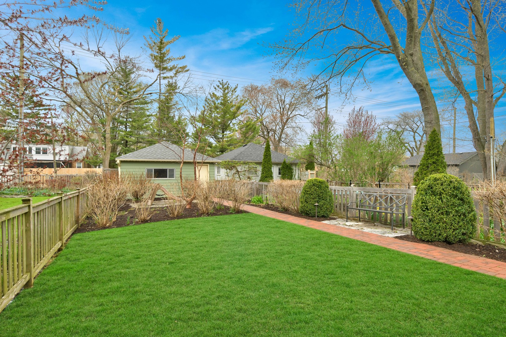 1726 Wesley Avenue Evanston, IL 60201 - Photo 21 of 27 a view of house with a garden