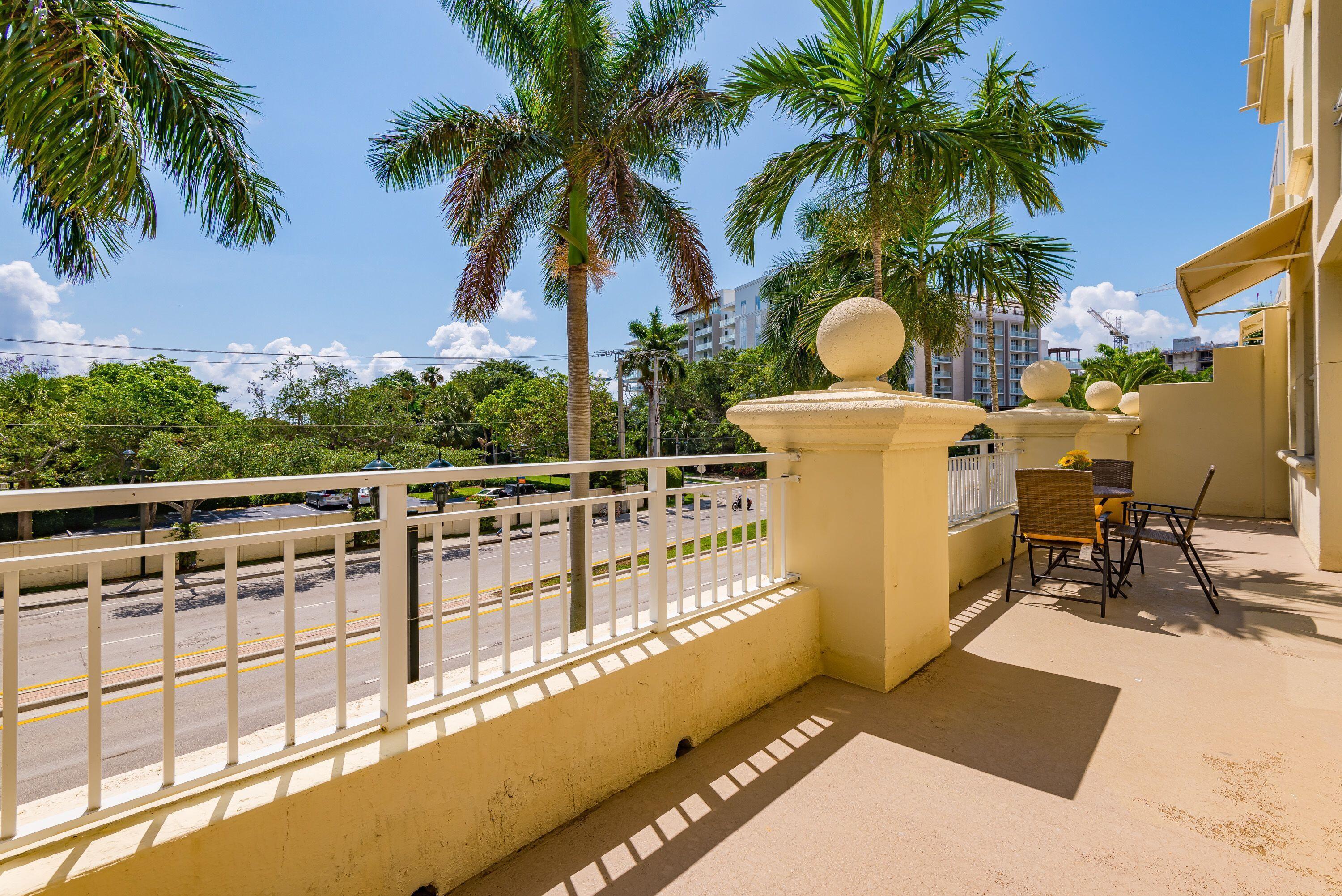 99 Southeast Mizner Boulevard, Unit 215 Boca Raton, FL 33432 - Photo 23 of 40 Full terrace